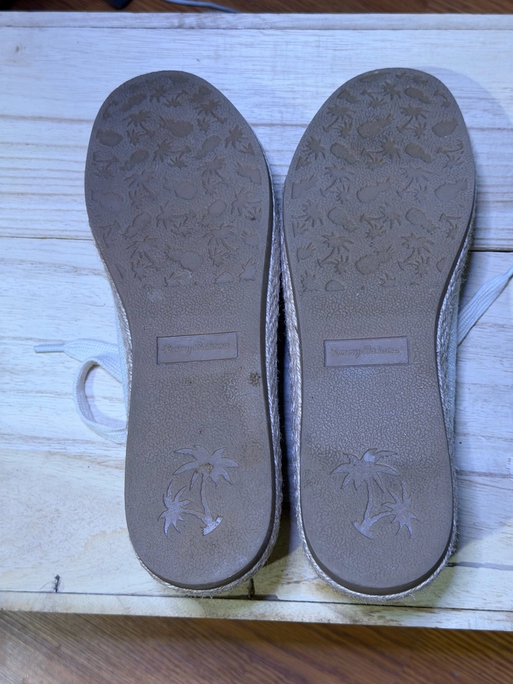 Tommy Bahama Espadrille Sneakers/Shoes 9 NEW Tan/Beige - Picture 7 of 8